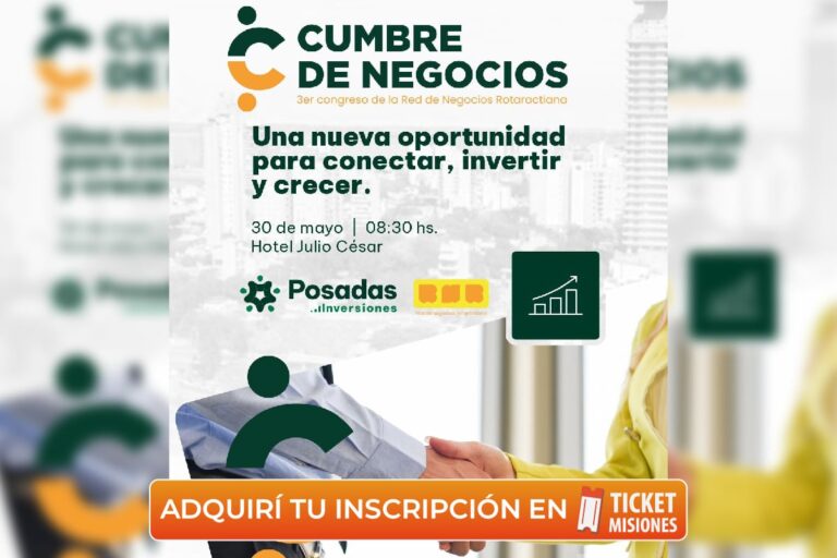 Posadas alza la vara: Cumbre de Negocios impulsa la inversión