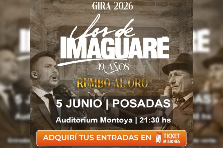 Imaguaré festeja 49 años con un show imperdible en el Montoya