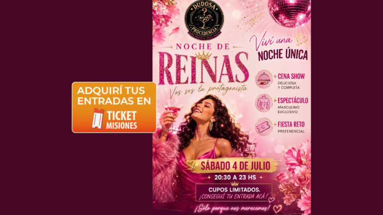 Noche de Reinas: Cena Show Exclusiva Llega a Posadas
