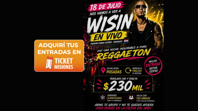 Wisin en la Expo Paraguay: El viaje a la fiesta ya está organizado