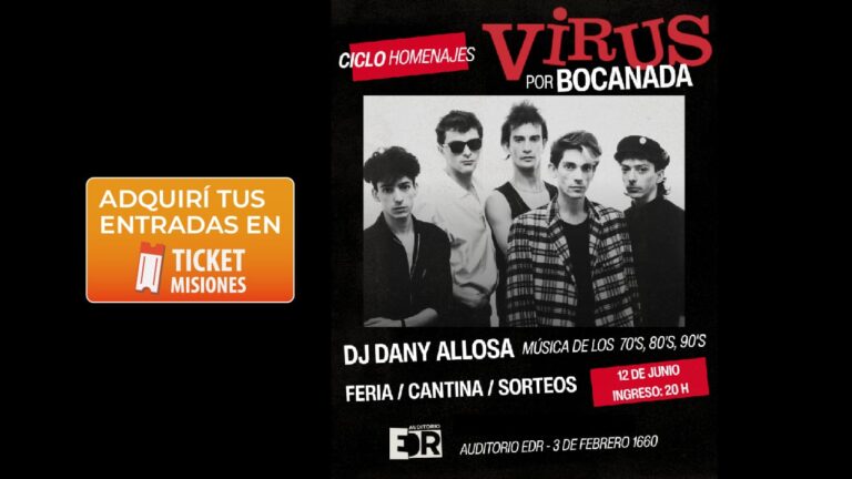 Virus por Bocanada: Noche de clásicos y recuerdos en el Auditorio EDR
