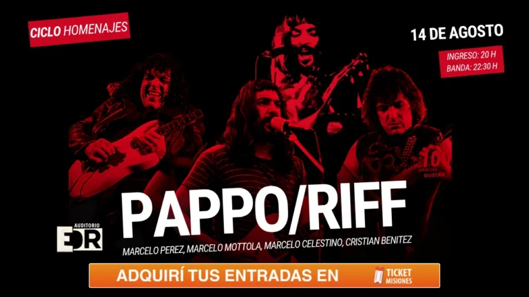 El rock de Pappo y Riff revive en el Auditorio EDR con un tributo imperdible