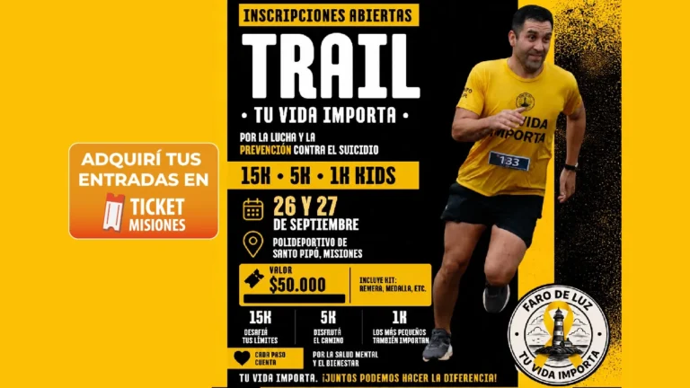 El Trail de Santo Pipó reprograma su largada para finales de septiembre