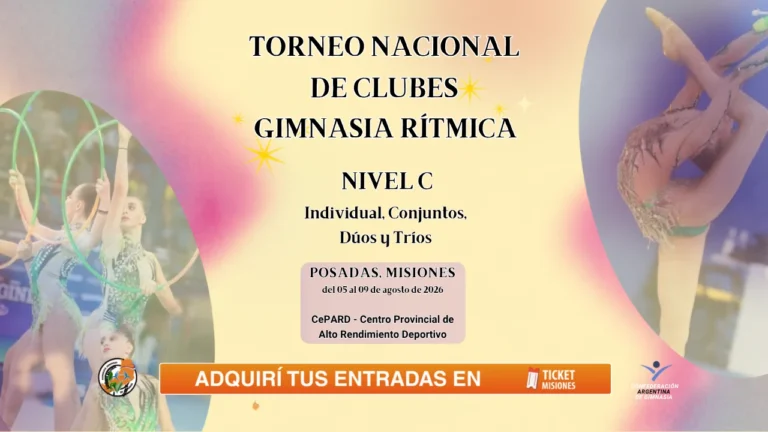 El CePARD recibe al Nacional de Gimnasia Rítmica con delegaciones de todo el país